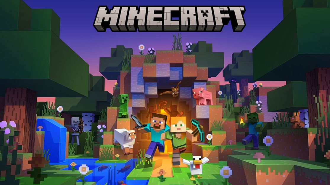 Minecraft Java Edition Steve ו-Alex