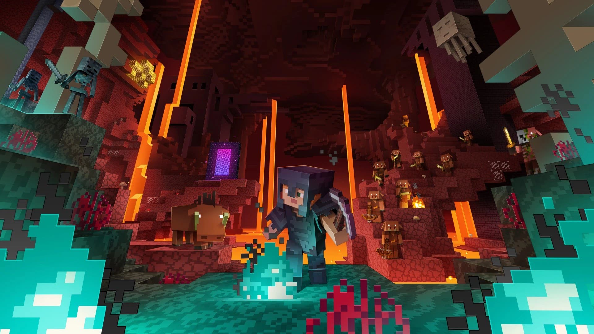 אמנות Nether של Minecraft למדריכי פתרון בעיות