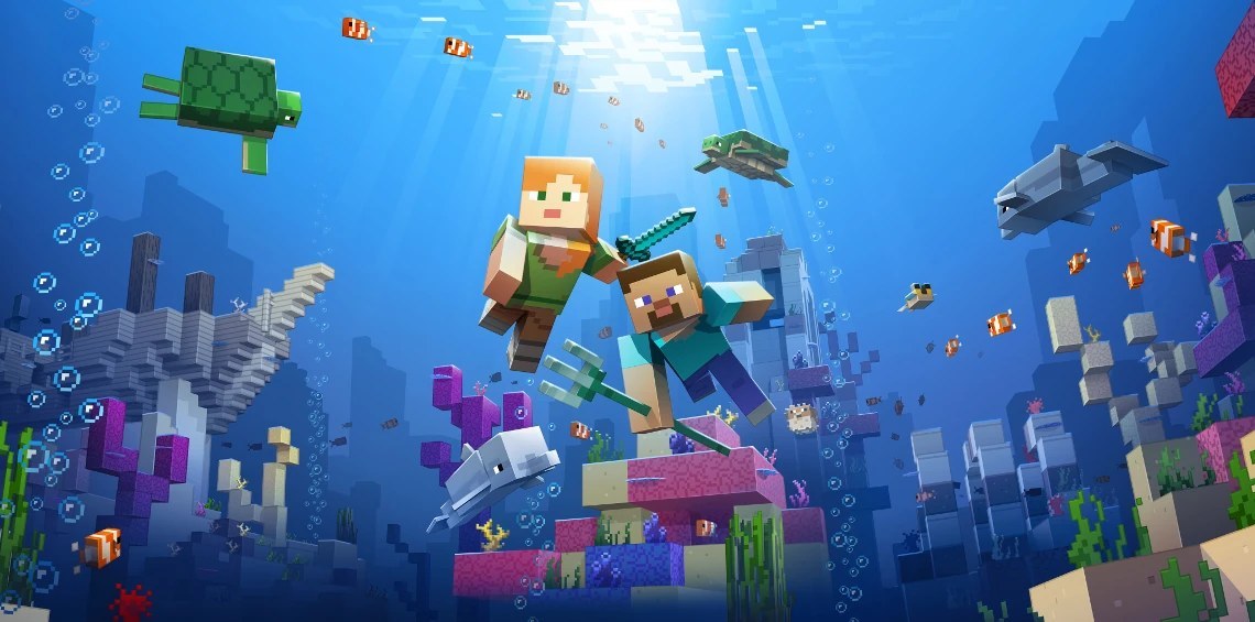 אמנות Minecraft Java Edition לשחקני macOS